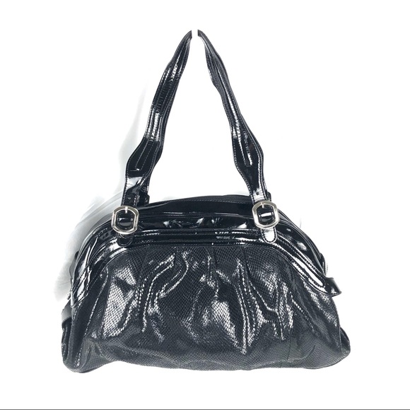 Maxx New York Bags Maxx Ny 5th Ave Black Patent Handbag Poshmark
